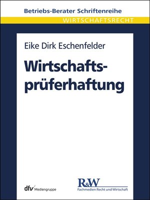 cover image of Wirtschaftsprüferhaftung